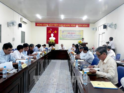 Hội thảo 'Báo chí làm gì để thực hiện thắng lợi Nghị quyết Trung ương 4, khóa XII'